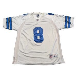 Early to Mid 2000's Troy Aikman Reebok Cowboys NFL Jersey